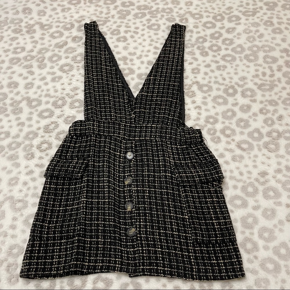 Overall Sweater Dress